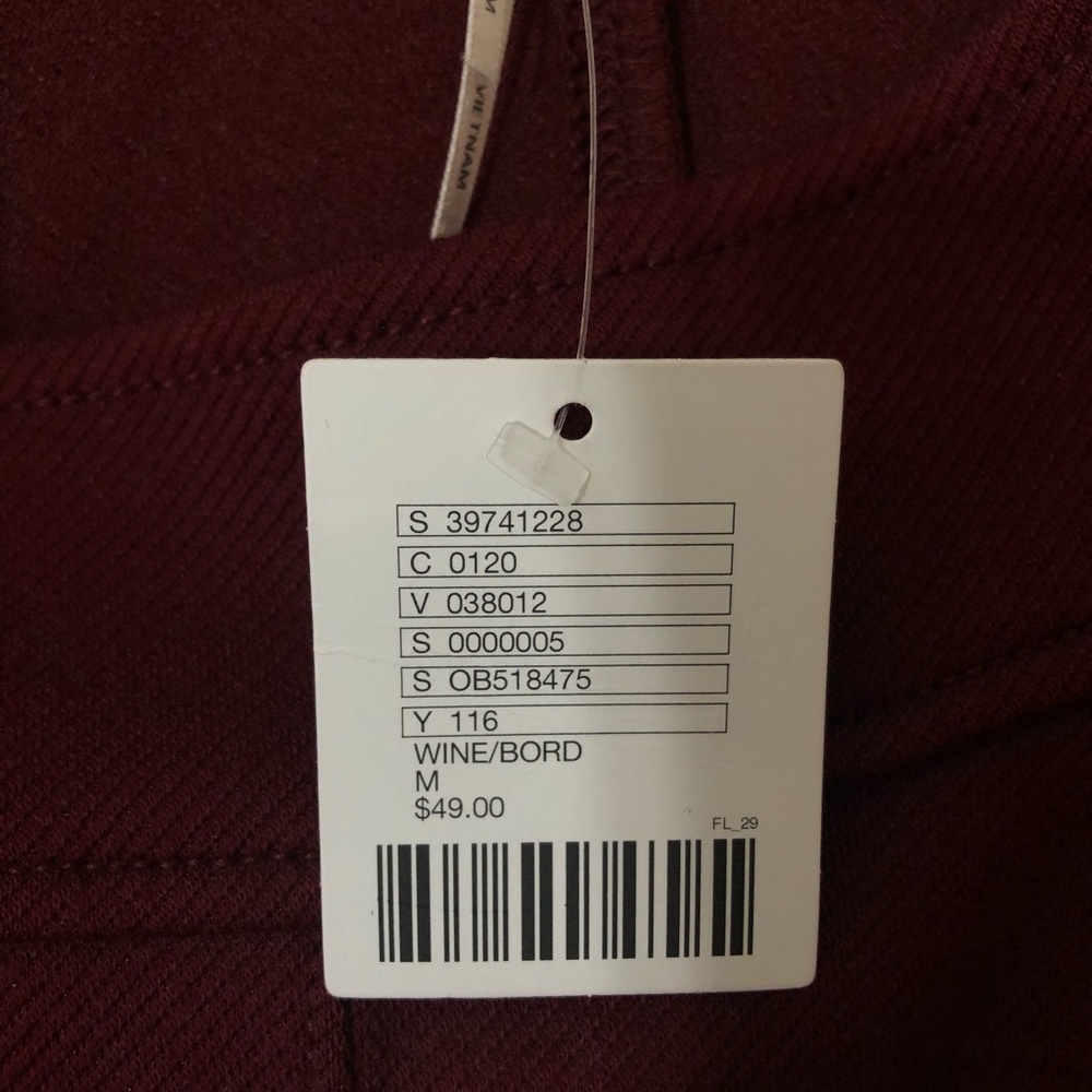 urban outfitters maroon skirt - Picture 5 of 5